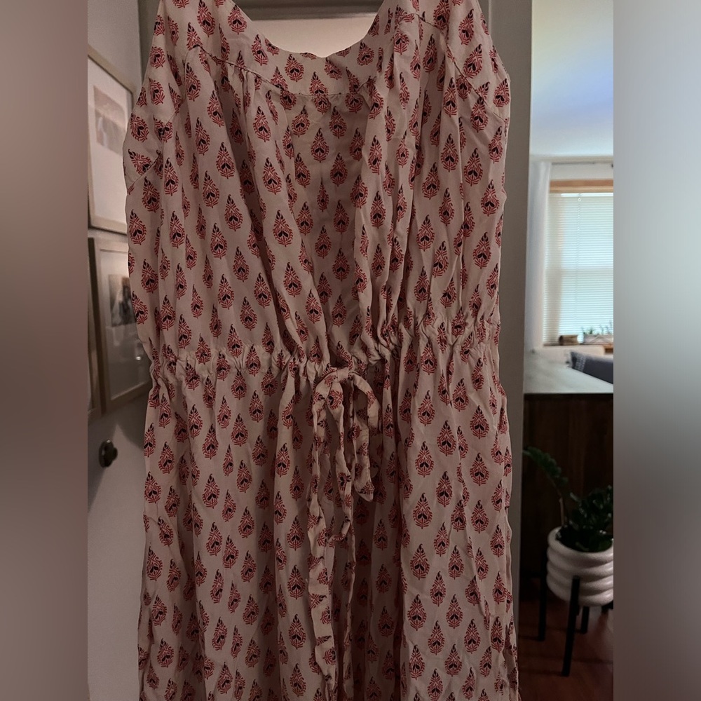 Beachlunchlounge Patchwork Summer Boho Rayon Peas… - image 2